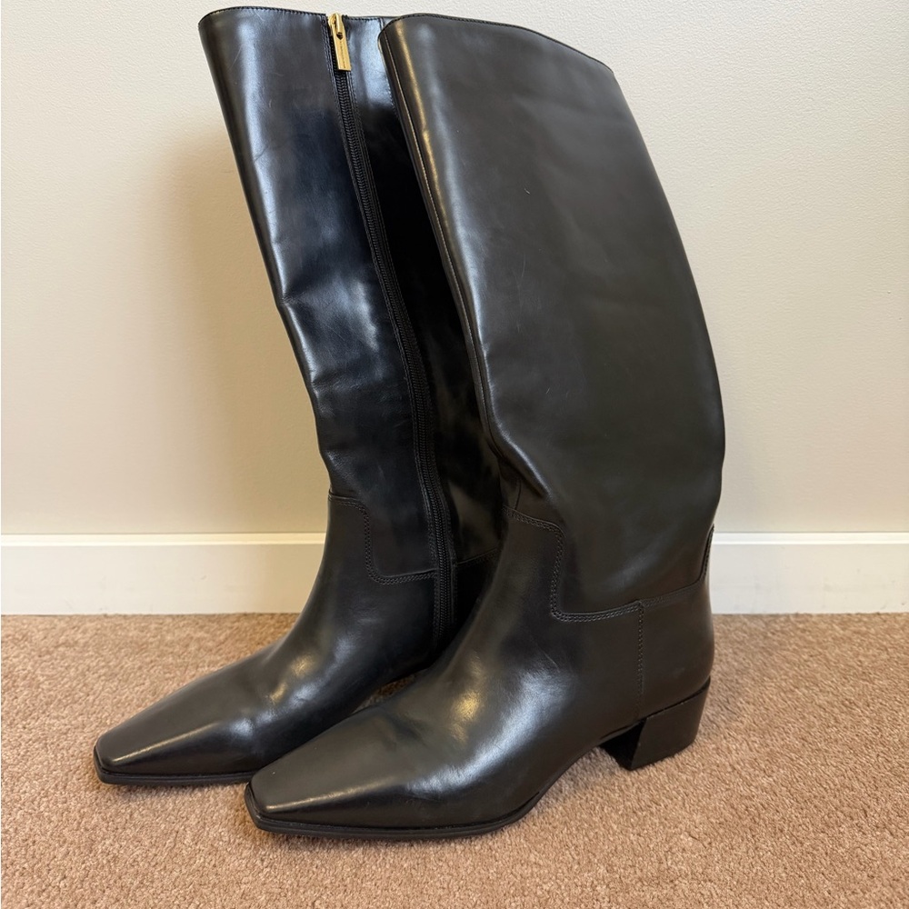 Vince Camuto Pavla Genuine Leather Knee-High Boots
